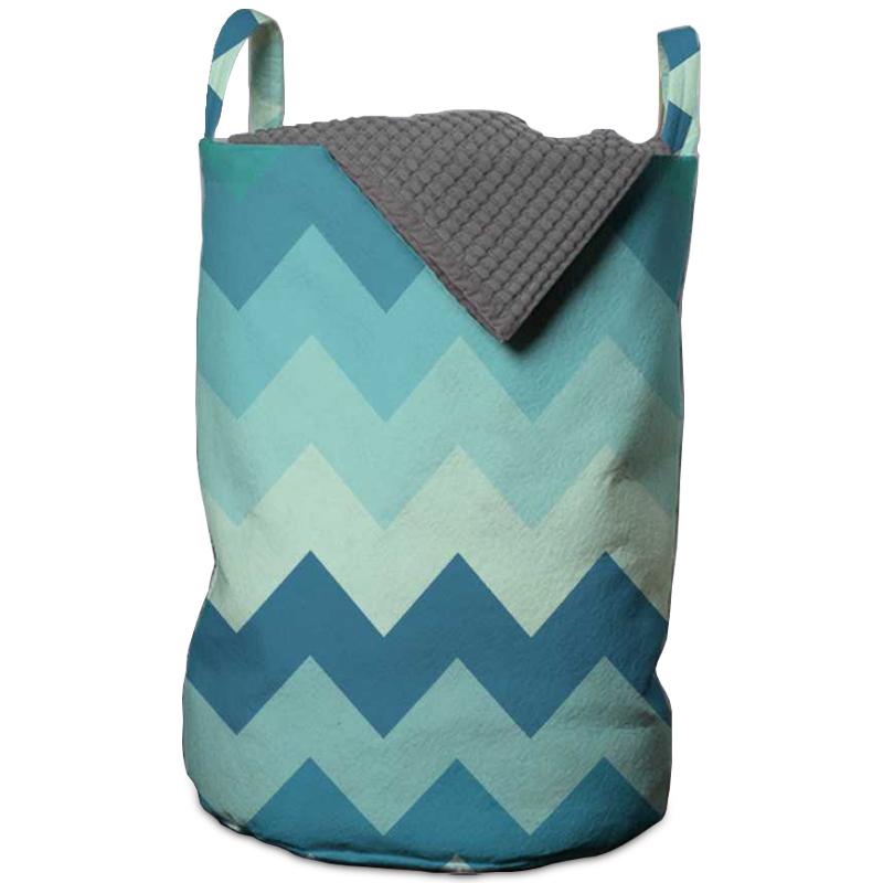 Корзина Blue Chevron Basket Мульти в Краснодаре | Loft Concept 