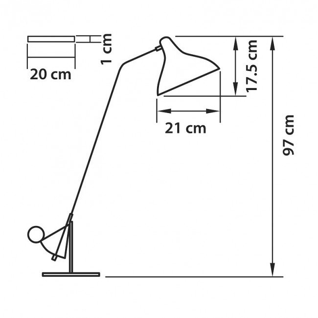 Настольная лампа Lampara Table Lamp в Краснодаре