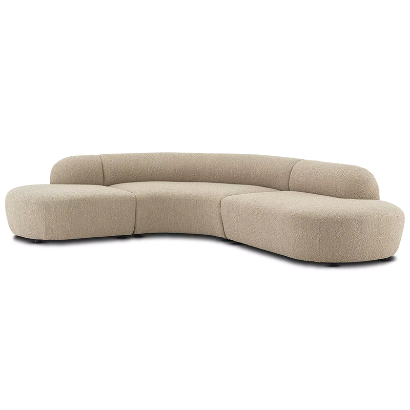 Диван Eichholtz Sofa Bjorn Boucle Sand Песочный в Краснодаре | Loft Concept 