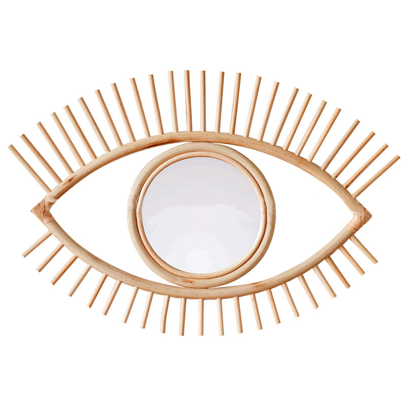 Зеркало Eye Wicker Mirror Древесина в Краснодаре | Loft Concept 