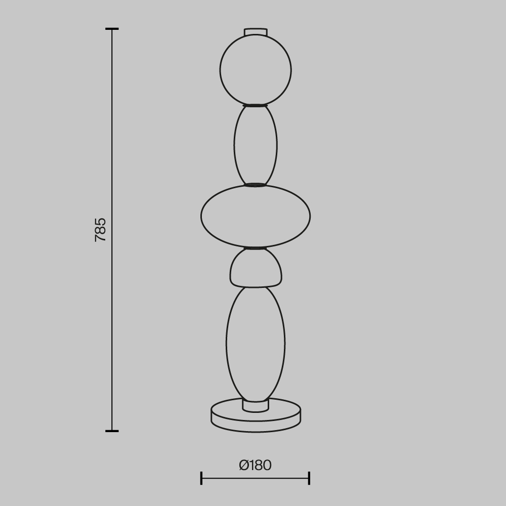 Настольный светильник Adore 3000К 23Вт в Краснодаре