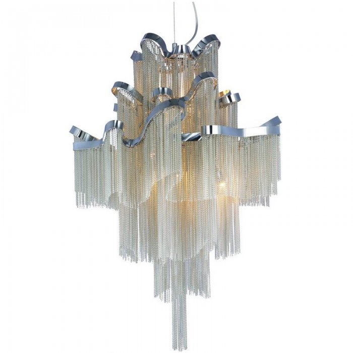 Люстра Stream Chandelier White Белый в Краснодаре | Loft Concept 