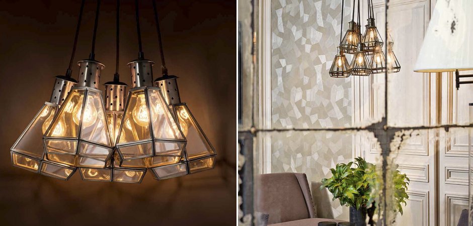 Подвесной светильник Eichholtz Hanging Lamp Polygon - Loft-Concept в Краснодаре
