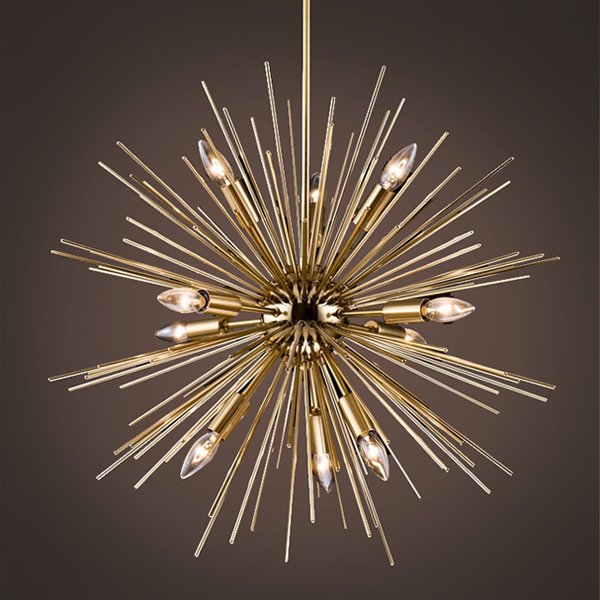 Люстра Astra Chandelier Sputnik Gold 60 Золотой в Краснодаре | Loft Concept 