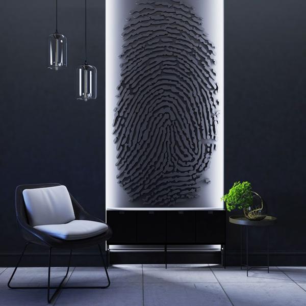 Барельеф FINGERPRINT  в Краснодаре | Loft Concept 