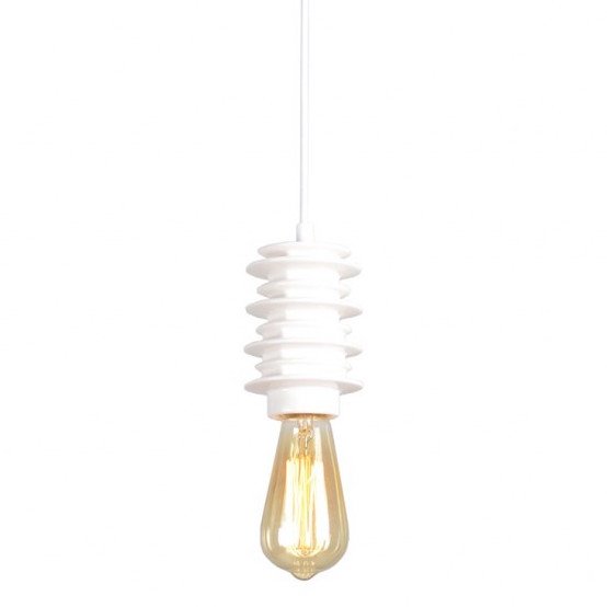 Подвесной светильник Insulator Pendant White Белый в Краснодаре | Loft Concept 