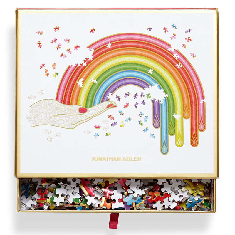 Пазлы RAINBOW HAND SHAPED PUZZLE Jonathan Adler Мульти в Краснодаре | Loft Concept 