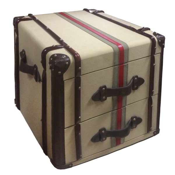 Сундук Richards Red line Canvas Medium trunk   в Краснодаре | Loft Concept 