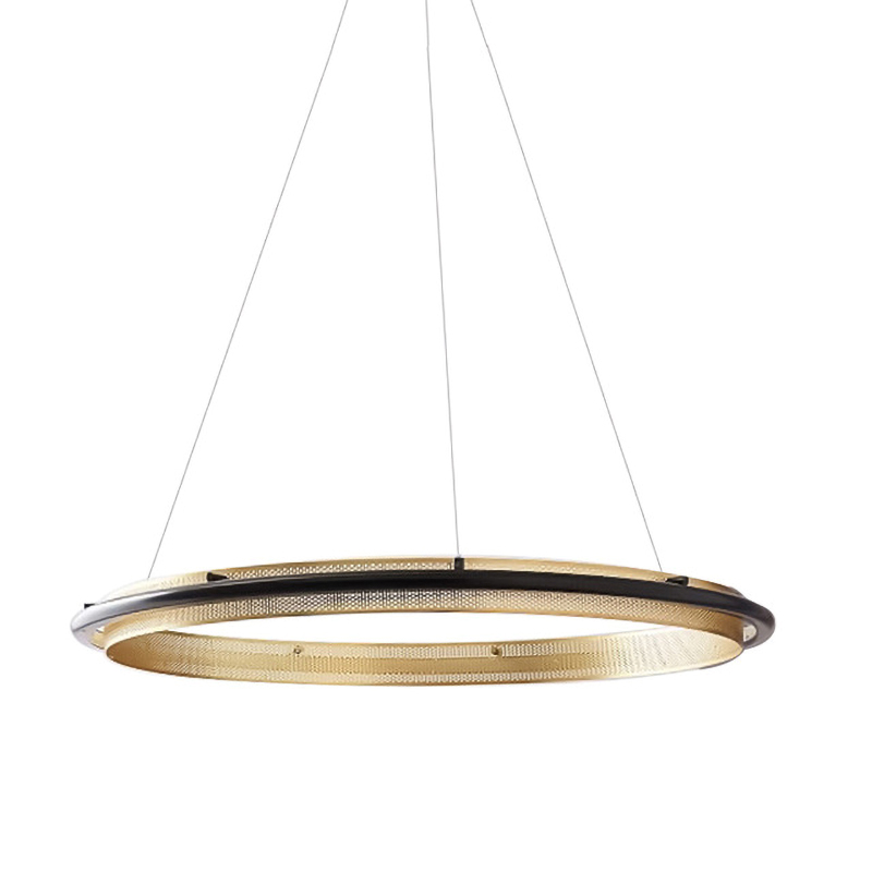 Люстра Gold ring horizontal pendant Золотой в Краснодаре | Loft Concept 