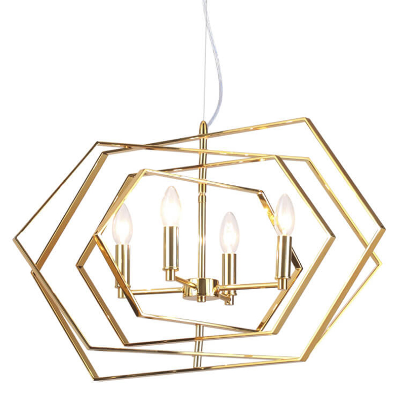 Люстра Damaris Chandelier gold Глянцевое золото в Краснодаре | Loft Concept 