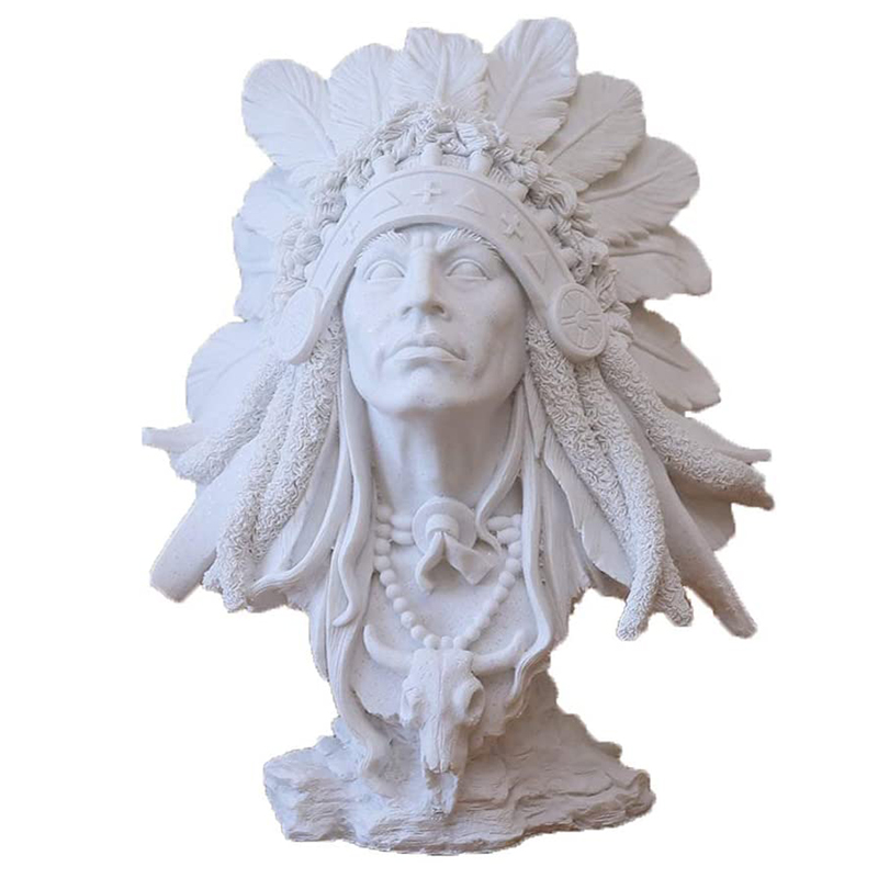 Native american indian figurine A Белый в Краснодаре | Loft Concept 