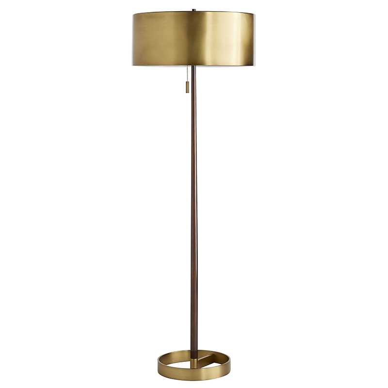 Торшер Arteriors VIOLETTA FLOOR LAMP Латунь в Краснодаре | Loft Concept 