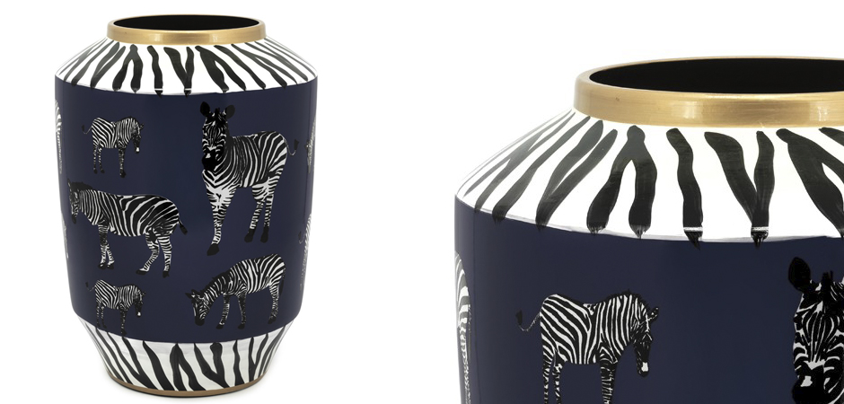 Ваза VASE ZEBER CYL Ваза VASE ZEBER CYL - Loft-Concept в Краснодаре