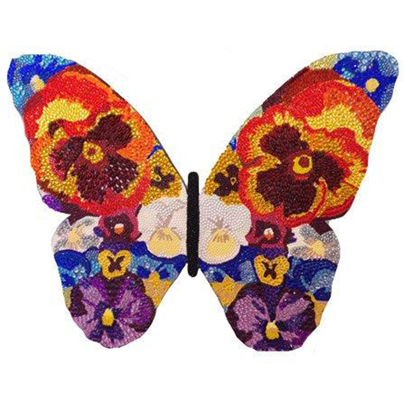 Картина “Pansy Bedazzled Butterfly Cut Out” Мульти в Краснодаре | Loft Concept 