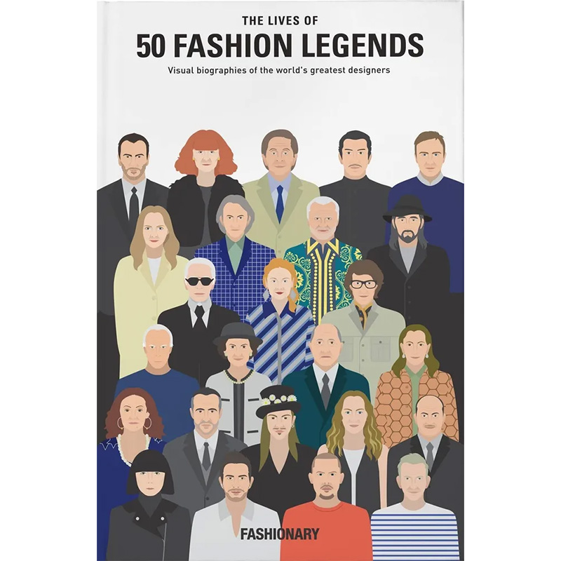 The Lives of 50 Fashion Legends Белый Мульти в Краснодаре | Loft Concept 