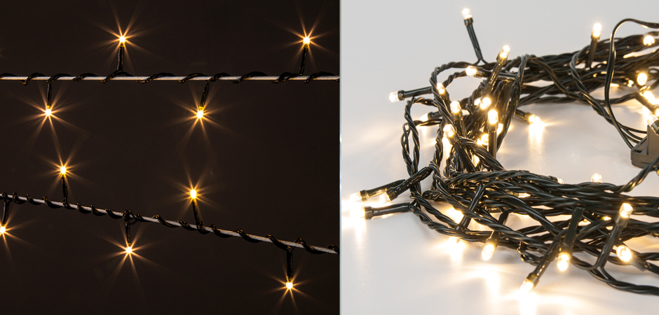 Интерьерная Гирлянда Теплый свет диодов - Loft-Concept в Краснодаре