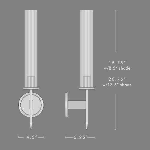 Бра Jonathan Browning ALOUETTE SCONCE Черный Цвет в Краснодаре