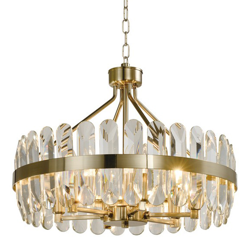 Люстра Genesia Chandelier Золотой Прозрачный (Transparent) в Краснодаре | Loft Concept 