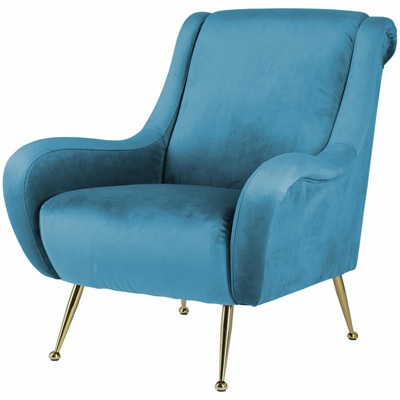 Кресло Chair Giardino light blue Голубой в Краснодаре | Loft Concept 