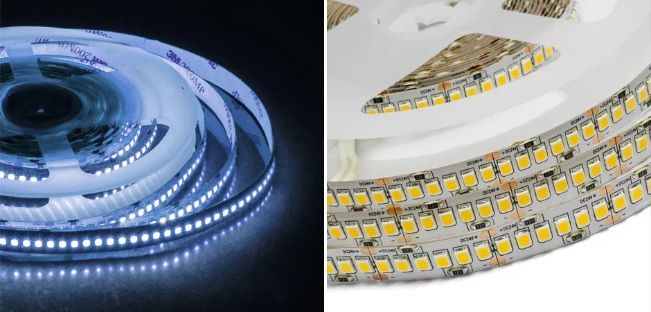 Светодиодная лента 26W/m 240Led/m 2835SMD холодный белый Светодиодная лента 26W/m 240Led/m 2835SMD холодный белый - Loft-Concept в Краснодаре