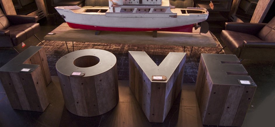 Столик Wooden Alphabet D Side Table Столик Wooden Alphabet D Side Table - Loft-Concept в Краснодаре