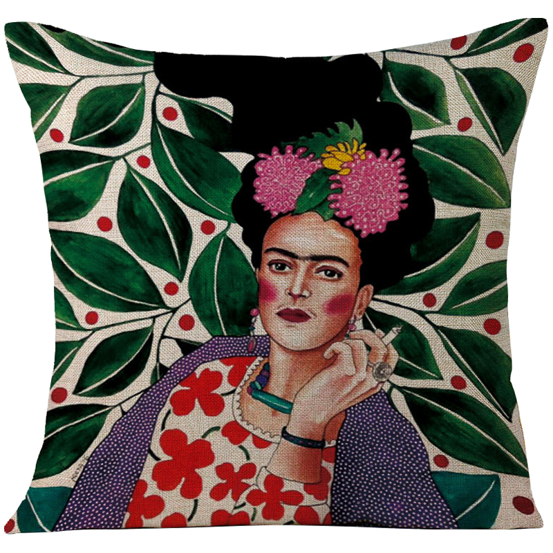 Декоративная подушка Frida Kahlo 13 Мульти в Краснодаре | Loft Concept 