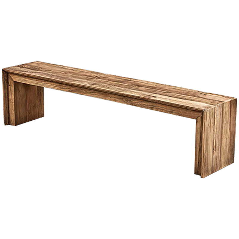 Скамья в стиле лофт Cline Wood Bench Древесина в Краснодаре | Loft Concept 