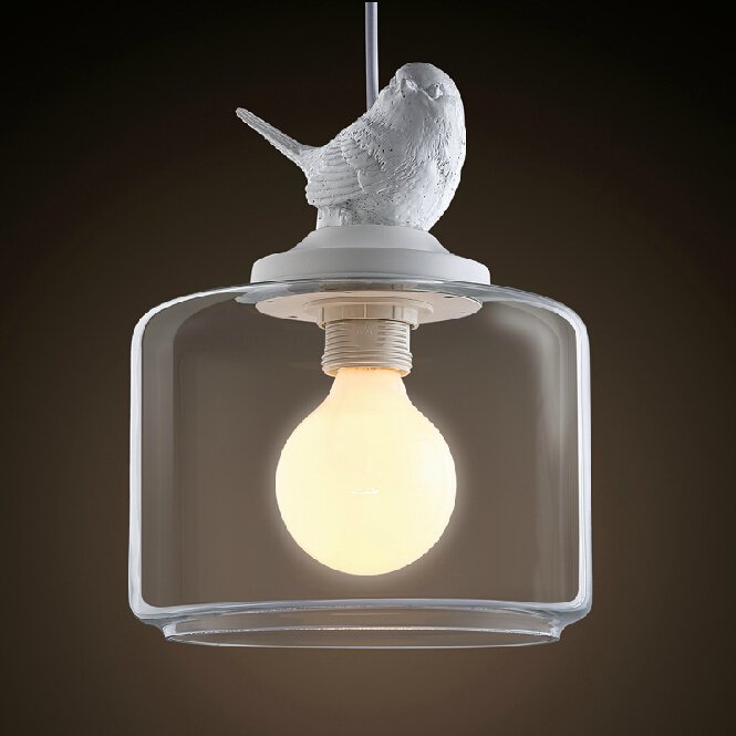 Подвесной светильник Provence Bird Pendant Белый в Краснодаре | Loft Concept 