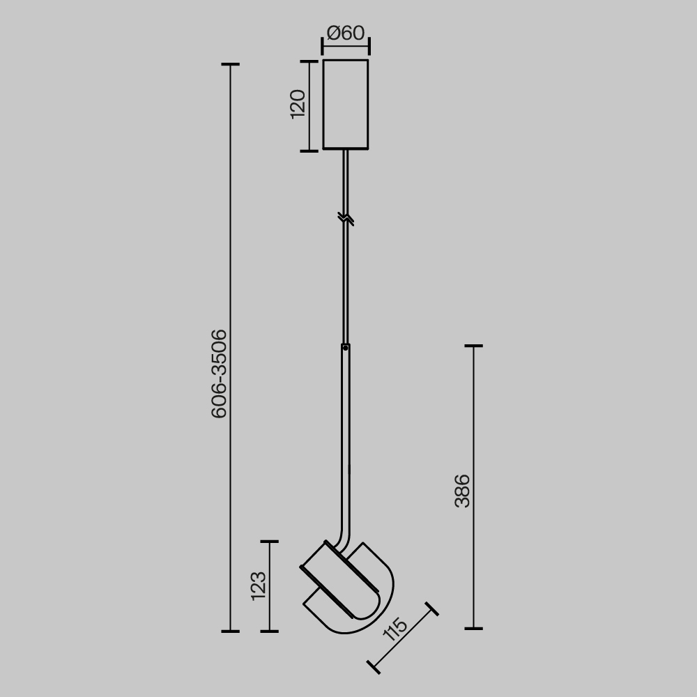Подвесной светильник в цвете Латунь Levix в Краснодаре