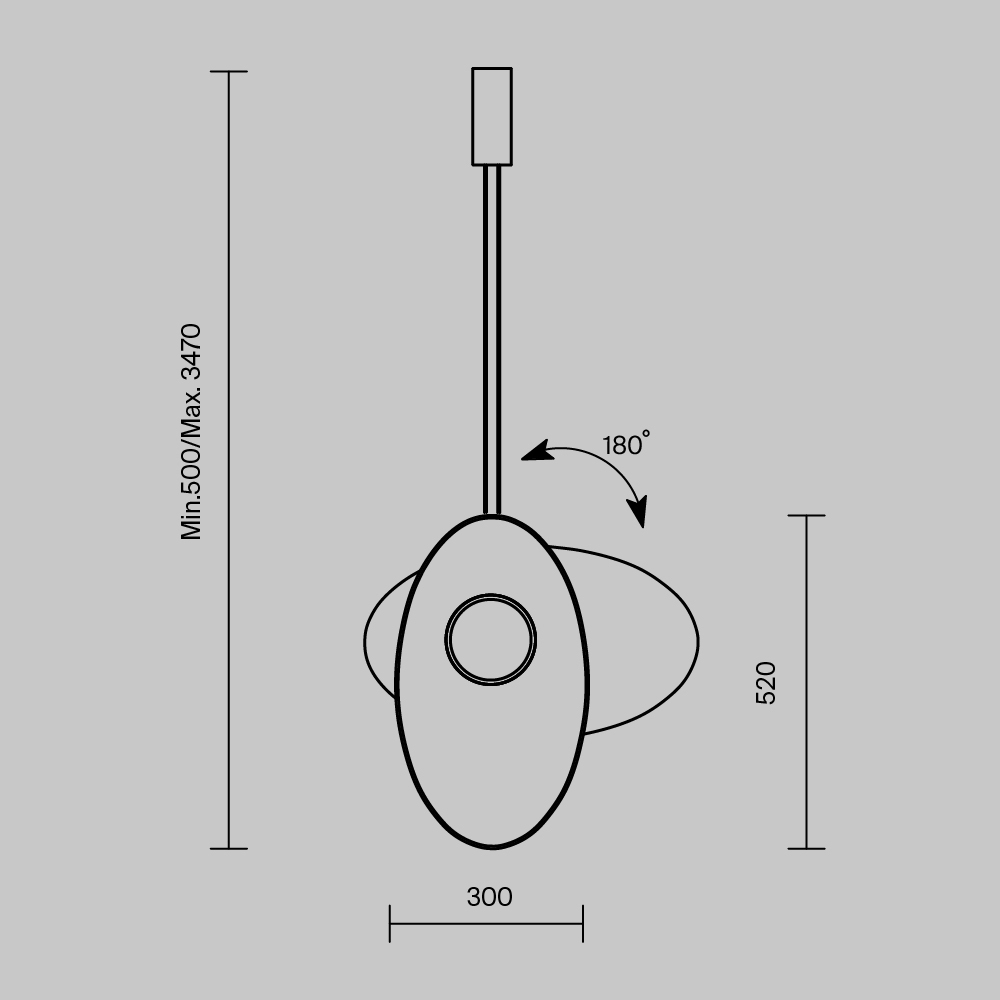 Подвесной светильник Evolution 3000К 9Вт в Краснодаре