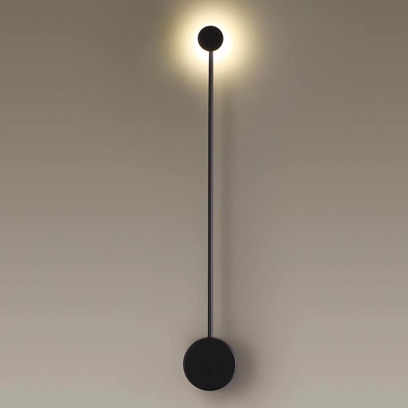 Бра Pin Wall Light Black 70 Черный в Краснодаре | Loft Concept 