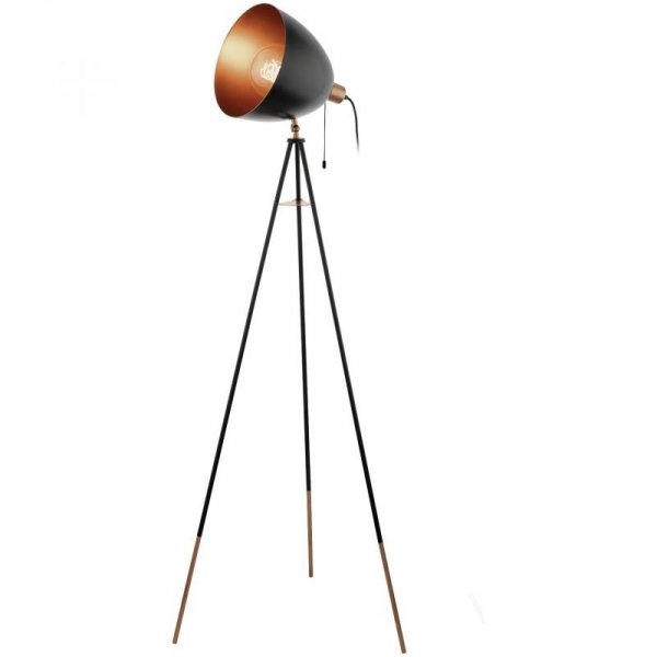 Напольный светильник Scopus Floor Lamp Черный Медь в Краснодаре | Loft Concept 