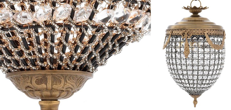 Люстра Chandelier Emperor S Brass - Loft-Concept в Краснодаре