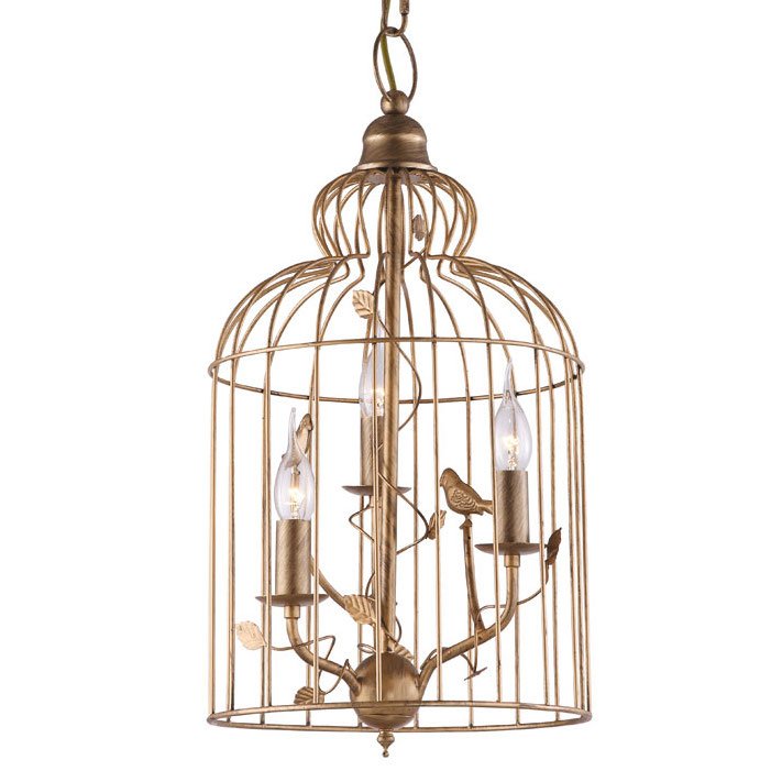 Люстры BIRDCAGE CHANDELIER copper Медь в Краснодаре | Loft Concept 