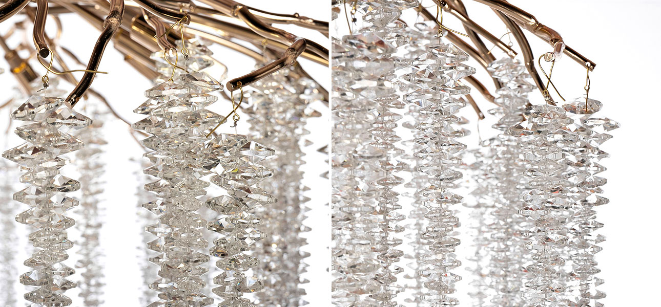 Люстра Ore шампань - фото