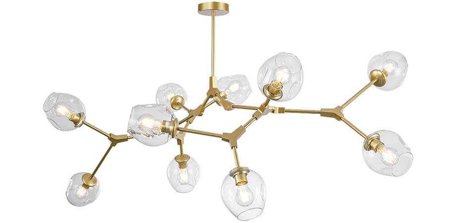 Люстра Branching Bubble Chandelier - фото №4