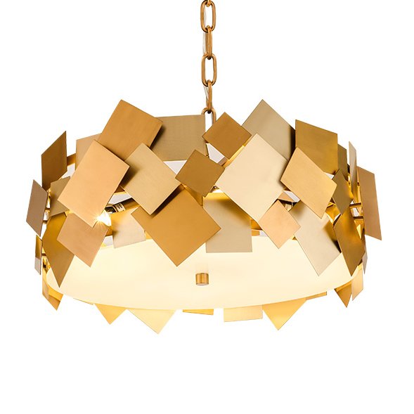 Люстра Gold Plate Chandelier 4  в Краснодаре | Loft Concept 