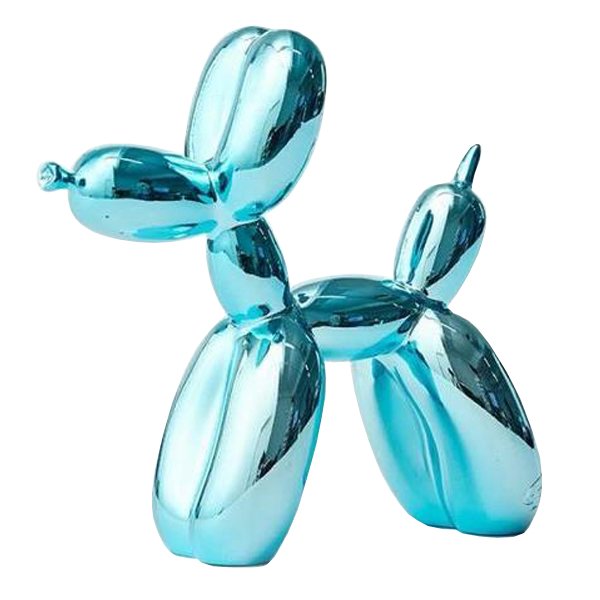 Статуэтка Jeff Koons Balloon Dog Turquoise Бирюзовый в Краснодаре | Loft Concept 