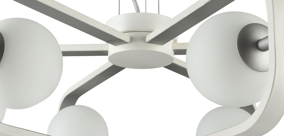 Люстра Michele Ball Chandelier Silver 6 - фото №1