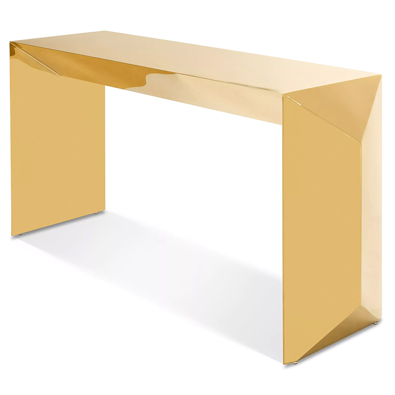 Консоль Eichholtz Console Table Carlow Gold Золотой в Краснодаре | Loft Concept 