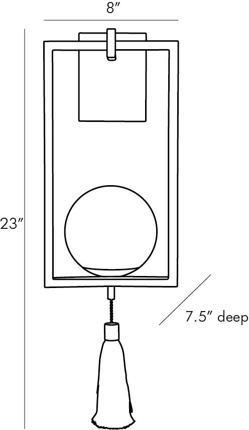 Бра Arteriors TRAPEZE SCONCE в Краснодаре