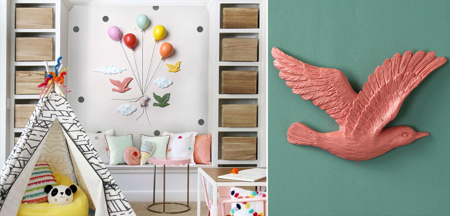 Аксессуар на стену Kitten on Balloon - фото