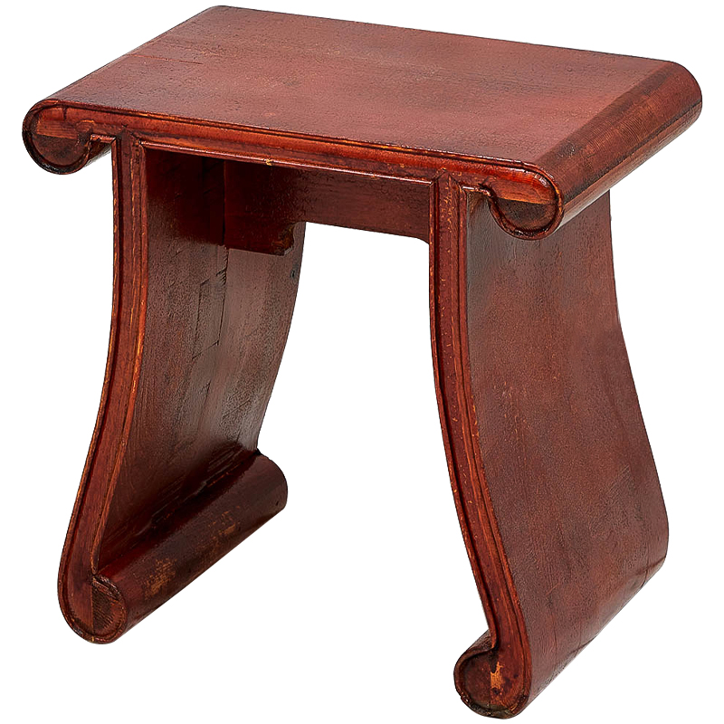 Табурет в китайском стиле Chinese Tabouret Red Красный в Краснодаре | Loft Concept 