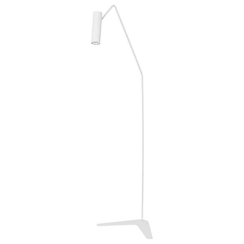 Торшер Tibo Trumpet Floor Lamp white Белый в Краснодаре | Loft Concept 