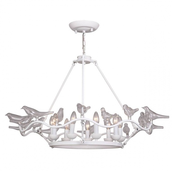 Люстра Dove Chandelier Glass Bird White Белый в Краснодаре | Loft Concept 