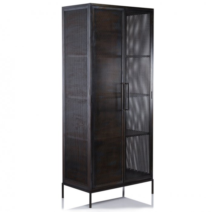 Шкаф Industrial Loft Dark Metal Tali Cabinet Черный в Краснодаре | Loft Concept 