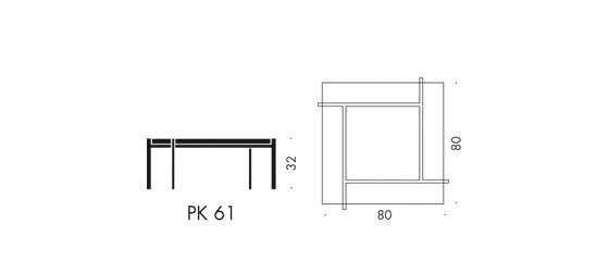 Журнальный стол PK61 Glass в Краснодаре