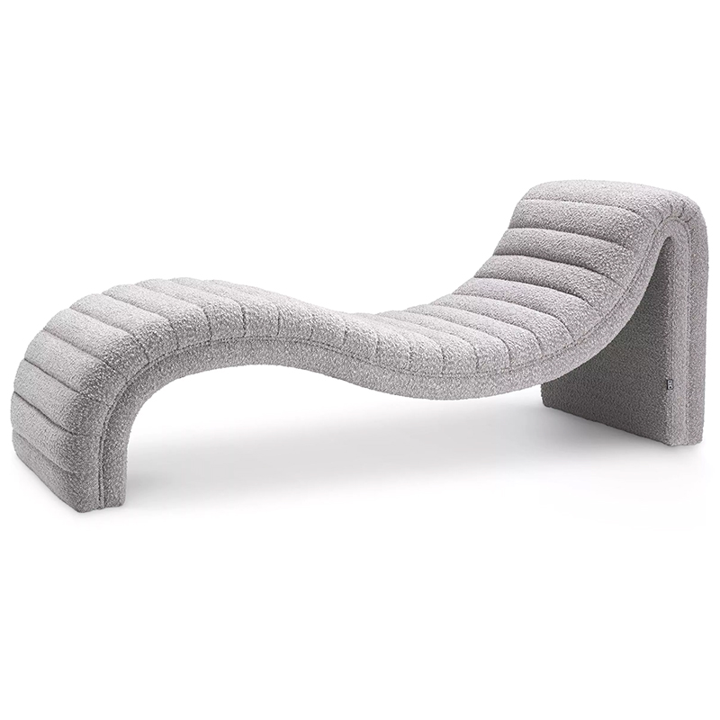 Кушетка Eichholtz Chaise Longue Pioneer Серый в Краснодаре | Loft Concept 