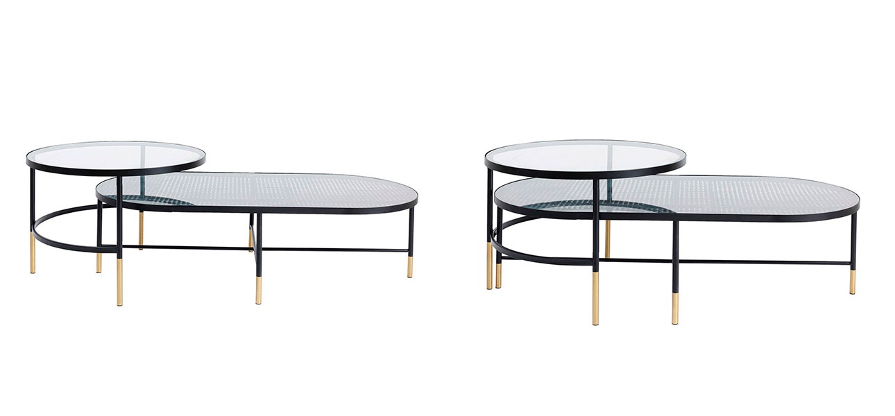 Кофейный столик двойной Damian - фото №1