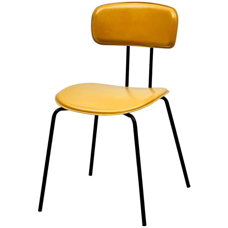 Стул Tyler Loft Stool yellow Желтый Черный в Краснодаре | Loft Concept 